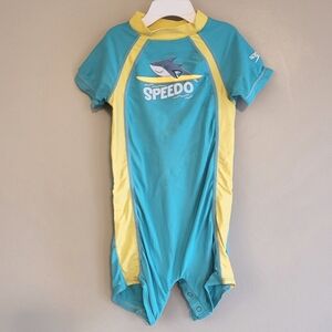 Speedo rashguard swimsuit